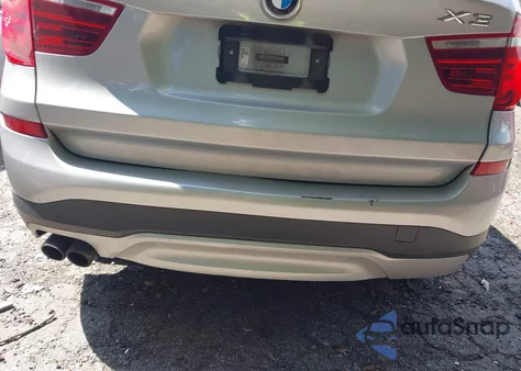 2017 BMW X3 Sdrive28I из США, поврежденный, VIN 5UXWZ7C37H0V92408